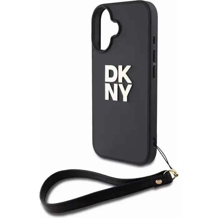 DKNY Cover per smartphone DKHCP16SPBSWSK iPhone 16 6 1´´ Noir