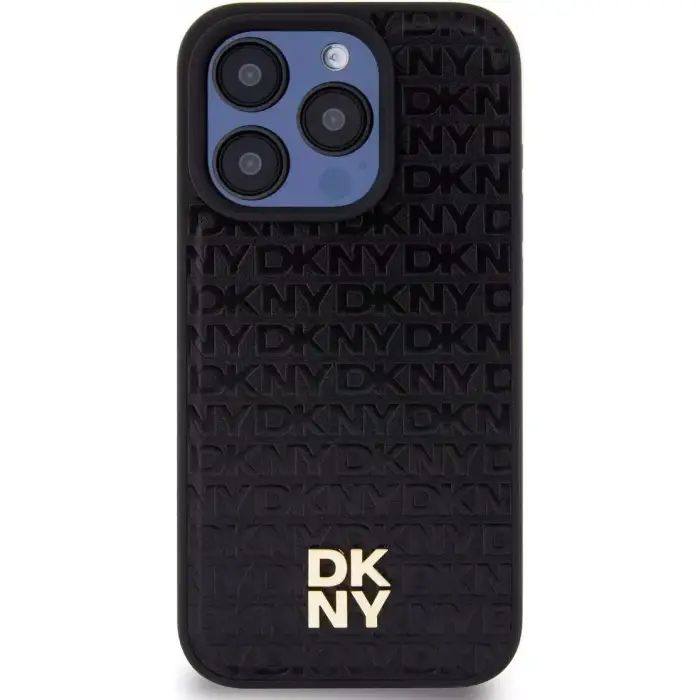 DKNY Cover per smartphone iPhone 14 Pro Max 6 7 Noir