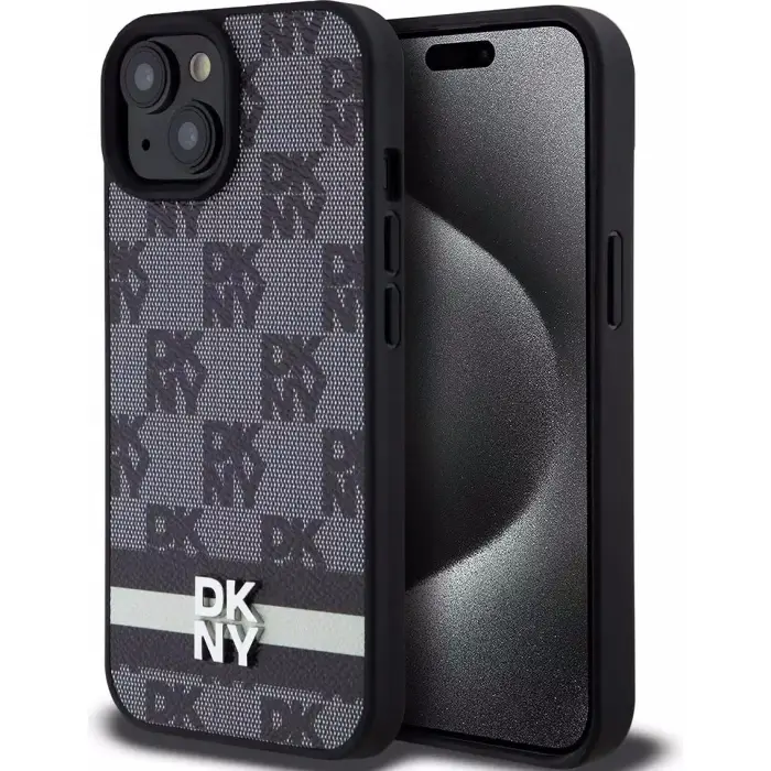 DKNY Cover per smartphone iPhone 151413 6 1 Noir