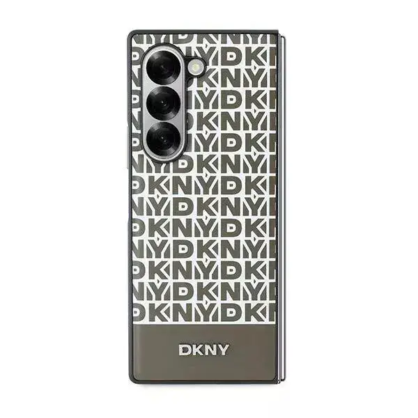 DKNY Cover per smartphone Z Fold6 F956 Marron