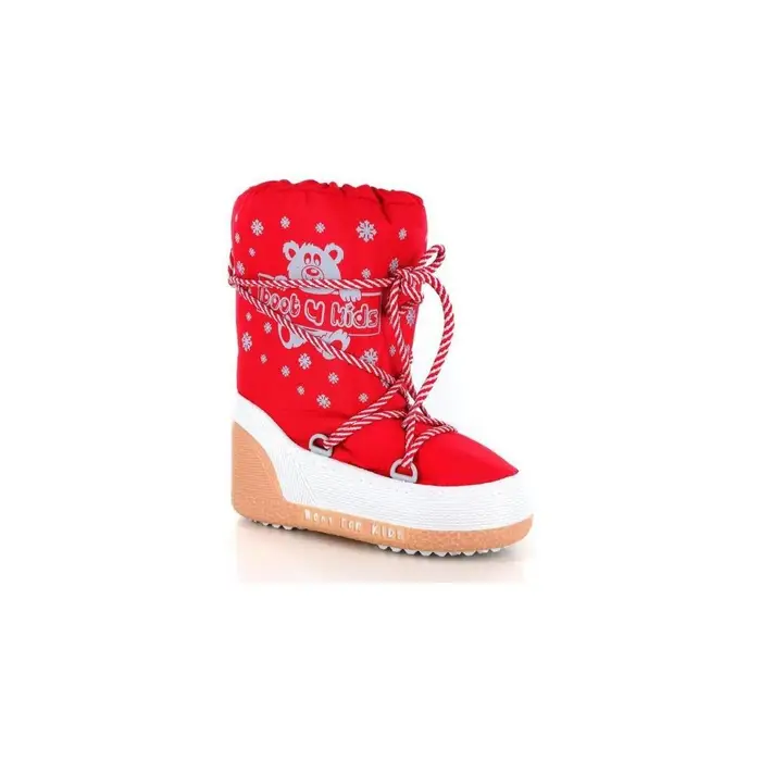 Scarpe da neve bambini Doposci 16478 Rosso