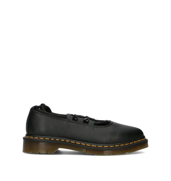 DR MARTENS Ballerina donna nera in pelle Vario