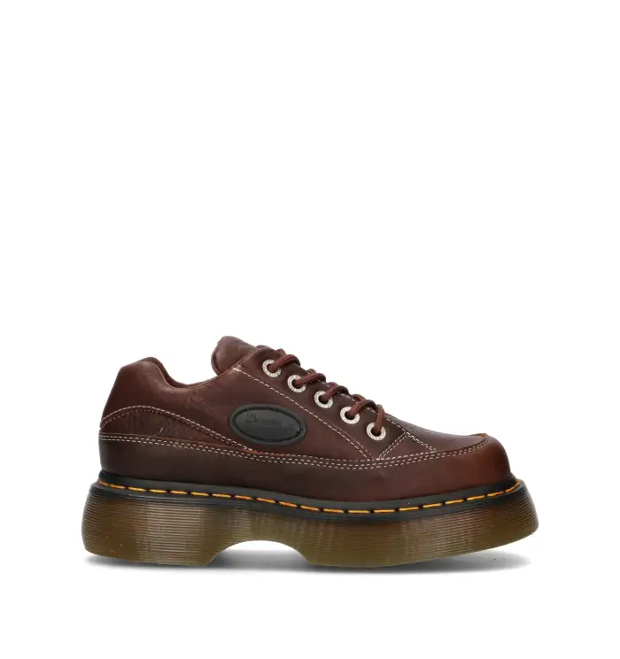 DR MARTENS BUZZ 5I Stringata donna marrone in pelle Vario