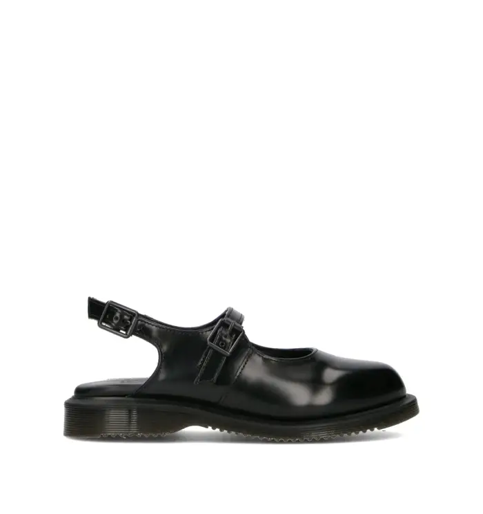 DR MARTENS Slingback donna nera in pelle Vario