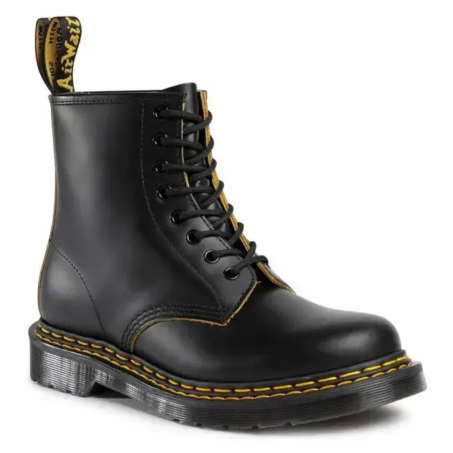 Stivaletti Dr Martens 1460 Double Stitch Noir