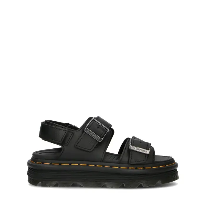 DR MARTENS ZEBZAG Sandalo donna nero in pelle Vario