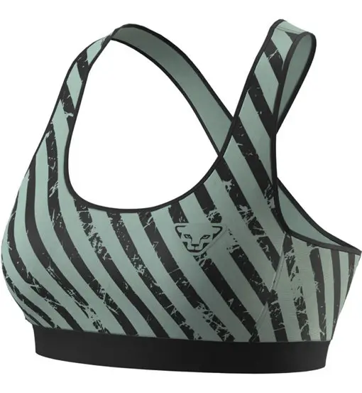Dynafit Alpine Graphic W - reggiseno sportivo alto sostegno - donna Green