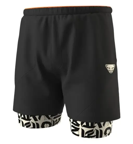 Dynafit Trail 2In1 - pantaloni trail running - uomo Black