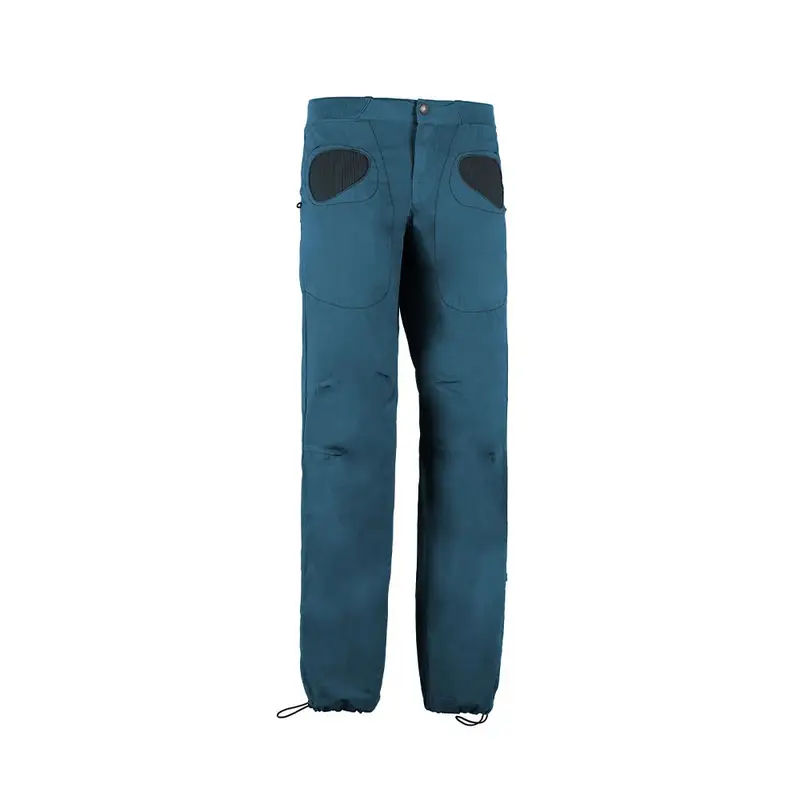 E 9 Pantaloni Arrampicata Rondo Slim Light Petrol Uomo