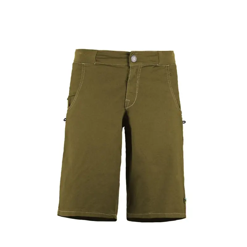 E 9 Pantaloni Corti Arrampicata Kroc Flax Caramel Uomo
