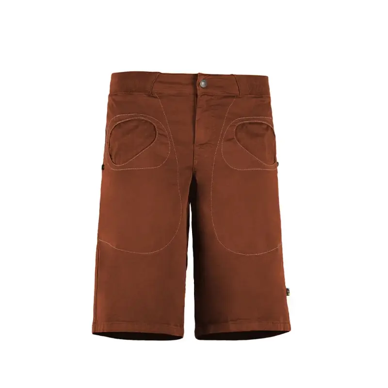 E 9 Pantaloni Corti Arrampicata Rondo 2 2 Copper Uomo Arancio