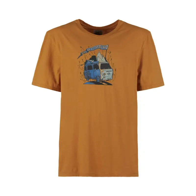 E 9 T-Shirt Arrampicata Furgo Land Uomo
