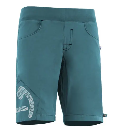 E9 B Pentago Peace - pantaloni corti arrampicata - bambino Turquoise