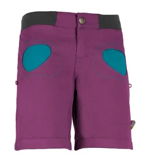 E9 Onda - pantaloni corti arrampicata - donna Violet