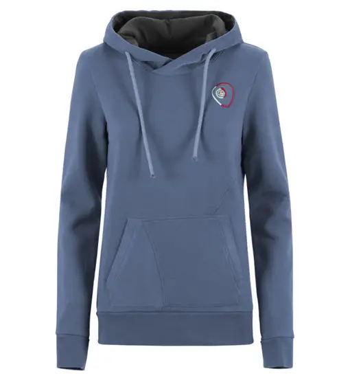 E9 Sula - felpa con cappuccio - donna Blue