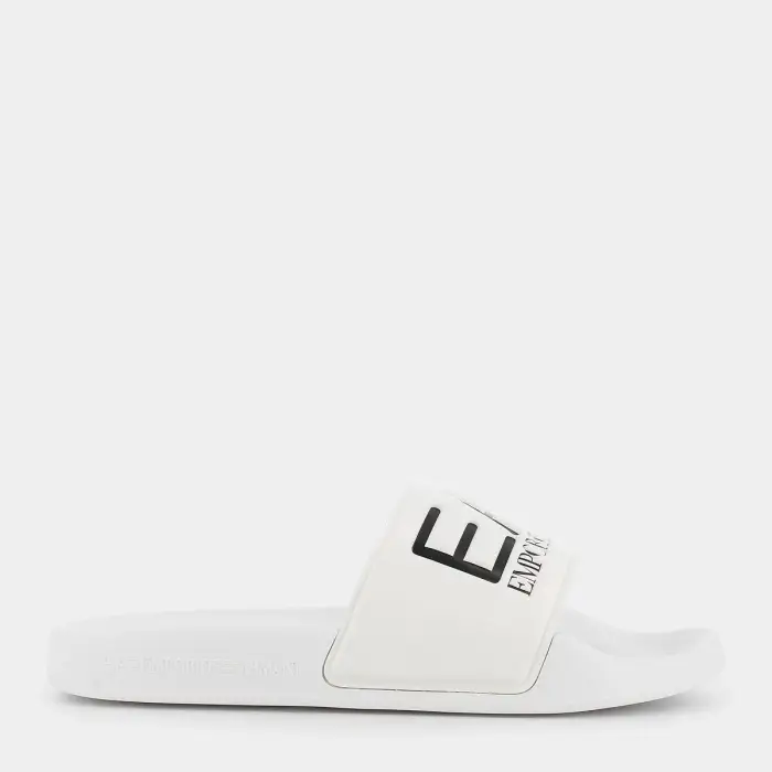 Ciabatte Ea7 da Bambino, bianco