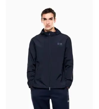 per uomo 7M001493_AF13549 Giacca blu navy Logo Series (XXL), Casual, Verde, Poliestere