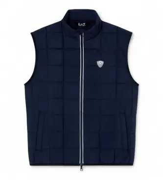 per uomo 7M001512_AF21509 Gilet Premium Shield M blu navy (XXS), Bianco, Casual, Poliestere, Senza maniche / cinghie