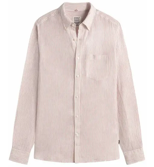 Ecoalf Adan - camicia maniche lunghe - uomo White