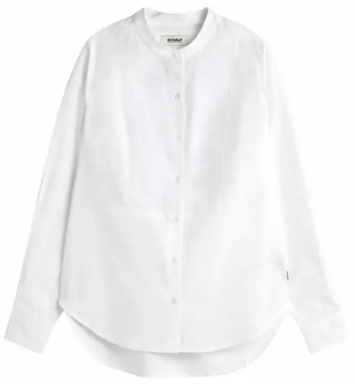 Ecoalf Agnes W - camicia maniche lunghe - donna White