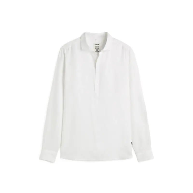 Ecoalf Camicia Polino Blanc