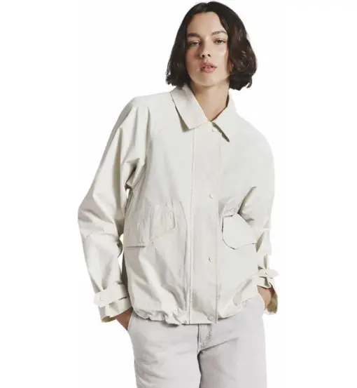 Ecoalf Major W - giacca tempo libero - donna White