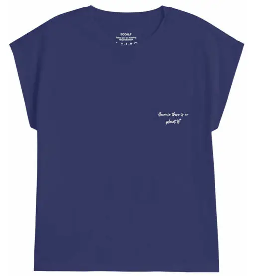 Ecoalf Namur W - T-shirt - donna Blue
