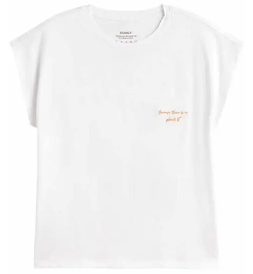 Ecoalf Namur W - T-shirt - donna White