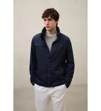 ECOALF per uomo MCMGAJKBENI00027S26-161 Giacca blu navy Beni, Casual, Polister riciclato, Sostenibile