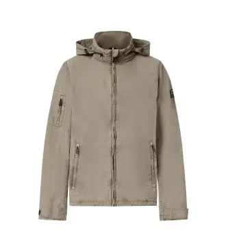ECOALF per uomo MCMGAJKRIGI00072S25-003 Giacca grigia Rigi, Casual, Grigio, Poliamide, Sostenibile