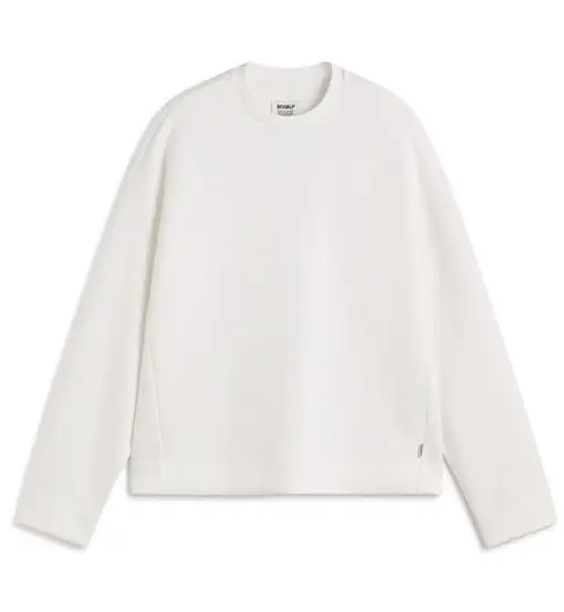 Ecoalf Valdiviaalf W - felpa - donna White