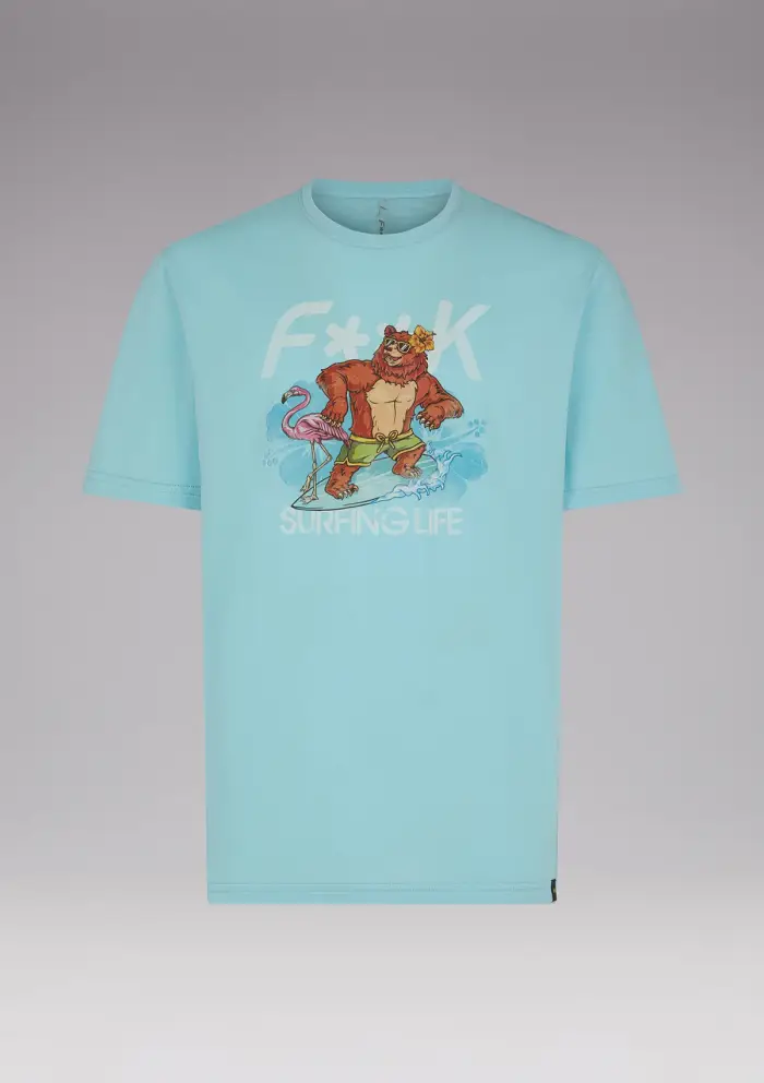 T-SHIRT CON GRAFICA MOOD FUNNY