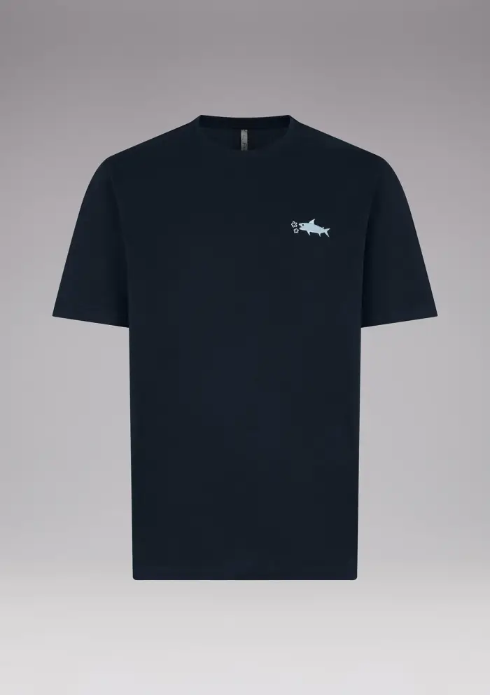 T-SHIRT CON RICAMO MOOD MARINE