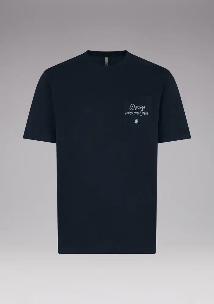 T-SHIRT CON TASCHINO MOOD TROPICAL