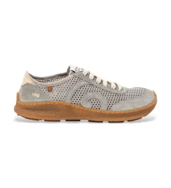 El Naturalista unisex 25435C110005_039 Scarpe grigie Oroel N5435C, Basso, Stringhe, Casual, Grigio