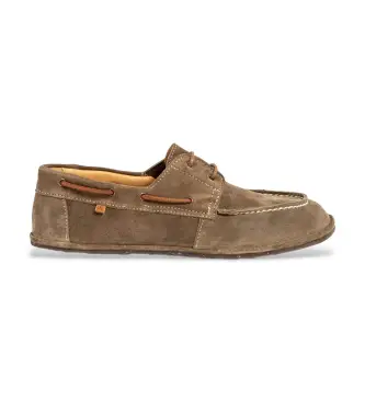 El Naturalista unisex 2567511NC005_012 Scarpe in pelle N5675 Marrone chiaro, Basso, Stringhe, Casual