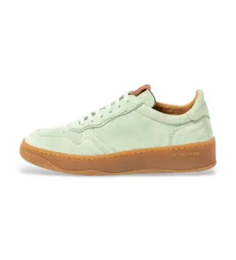El Naturalista unisex 25844S183005_0G3 Sneakers in pelle Green Geo N5844S, Basso, Stringhe, Casual, Verde Sabbia