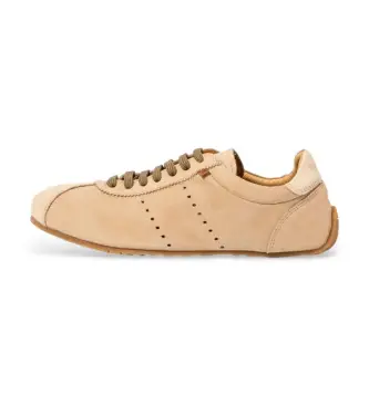 El Naturalista unisex 2593511ZZ005_020 N5935 Scarpe in pelle beige Ondina, Basso, Stringhe, Casual