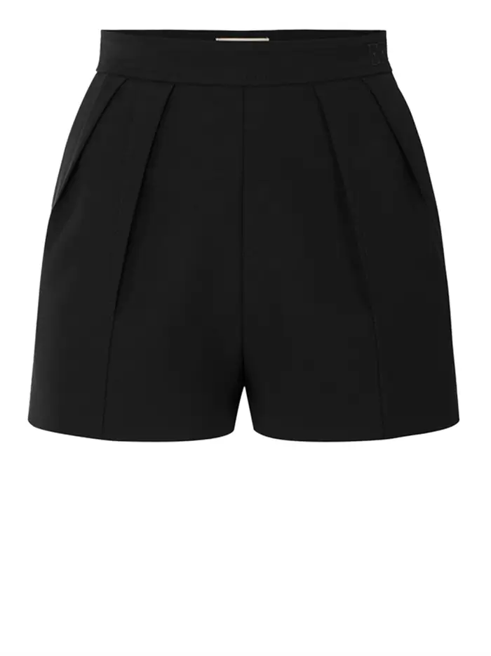 shorts elisabetta franchi da donna - nero
