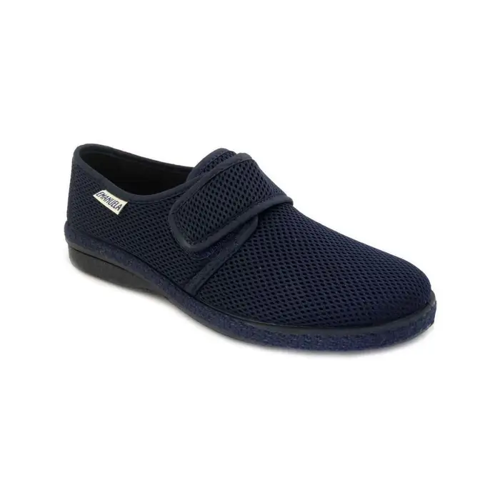 Pantofole Emanuela Scarpa Uomo estiva, tessuto, 5254 Blu