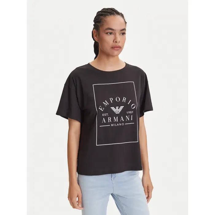 Emporio Armani Underwear T-shirt EW000553 AF10887 UC001 Nero Loose Fit