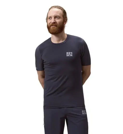 Endura Alltrack Ride S Tech Tee - maglia ciclismo - uomo Grey