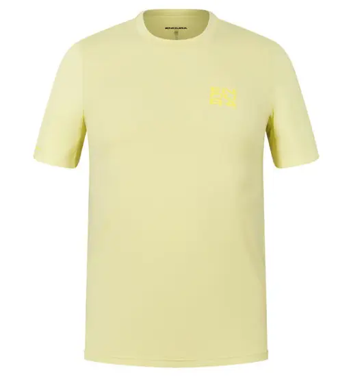Endura Alltrack Ride S Tech Tee - maglia ciclismo - uomo Light Yellow