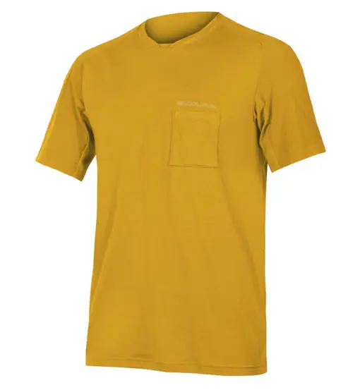 Endura GV500 Foyle T - maglia gravel - uomo Yellow