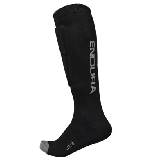 Endura SingleTrack Padded Socks - calzini lunghi con protezioni Black