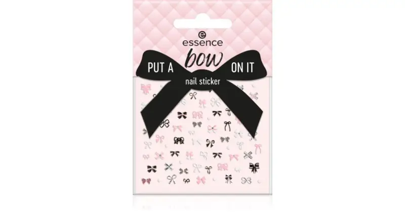 Essence cosmetics essence PUT A bow ON IT Adesivi per unghie 75 pezzi