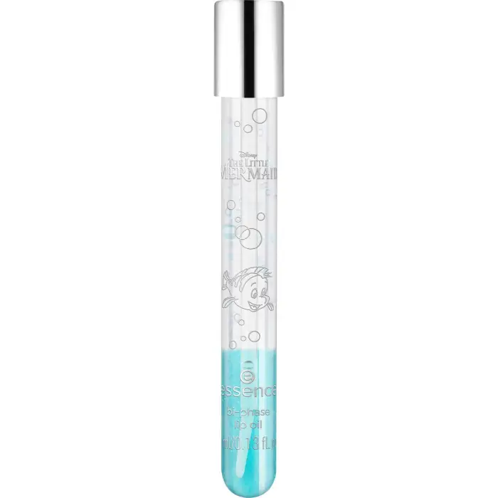 essence Disney THE LITTLE MERMAID olio labbra bi-fase 01-You Can Swim With Us 4ml - Gloss