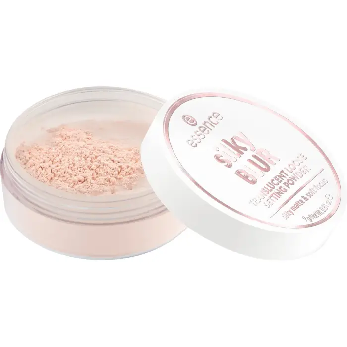 essence SILKY BLUR TRANSLUCENT cipria in polvere 10 9g - Cipria polvere