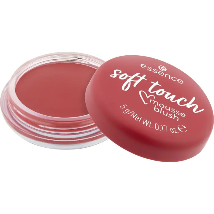 essence SOFT TOUCH MOUSSE blush 40-Blushing Berry 5g - Fard crema