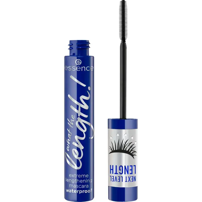 essence WHAT THE LENGHT! extreme lengthening mascara waterproof 02-Black Waterproof 10ml - Mascara Waterproof